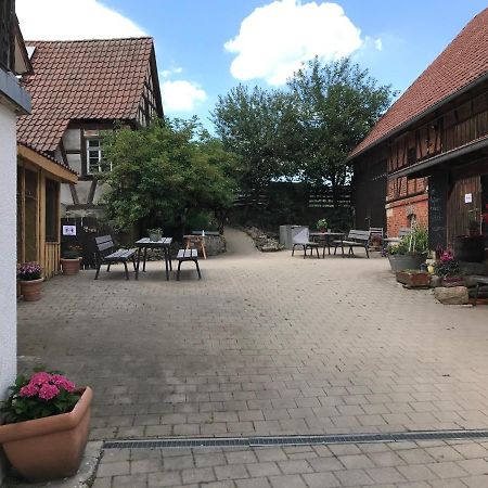 Heuhotel Beim Gnadenhof Murrhardt Buitenkant foto