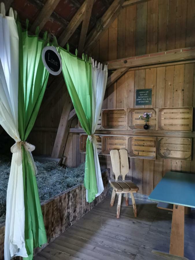 Heuhotel Beim Gnadenhof Murrhardt Buitenkant foto